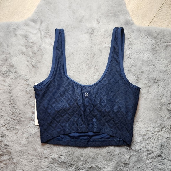 Textured Mesh Tennis Tank navy Blue XS - Picture 3 of 8